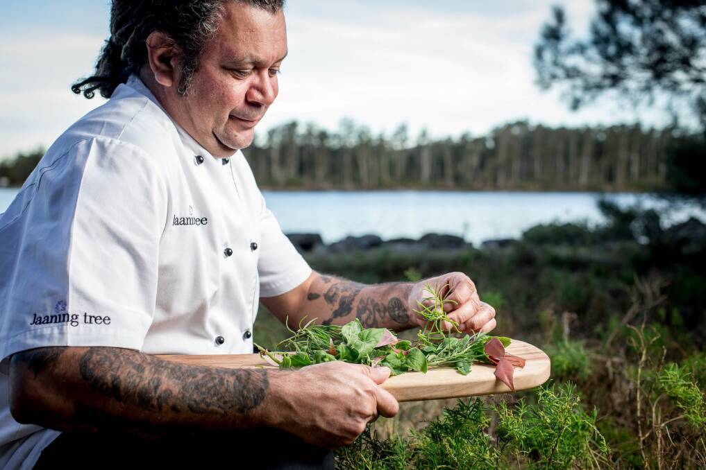 Hatted chef: Indigenous chef Clayton Donovan is visiting the Mid Coast to curate the event. Image: supplied