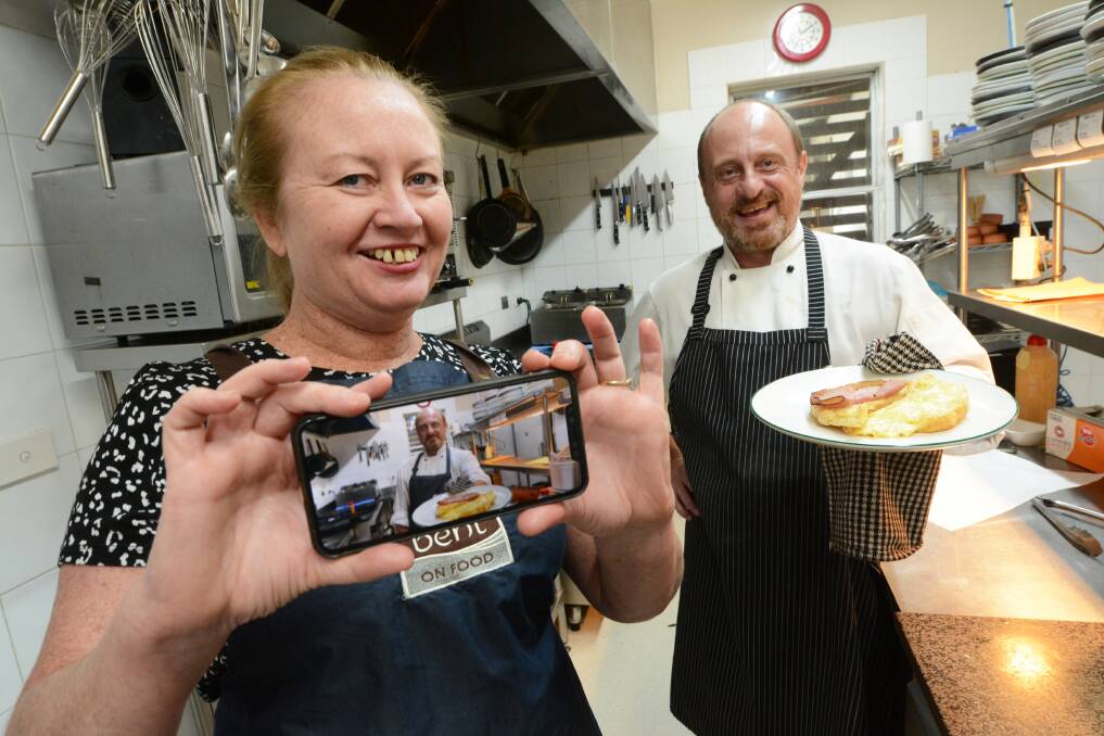 Innovative: Bent on Food proprietor Donna Carrier and chef Michael Finch will be delivering an online cooking class and dinner experience. 