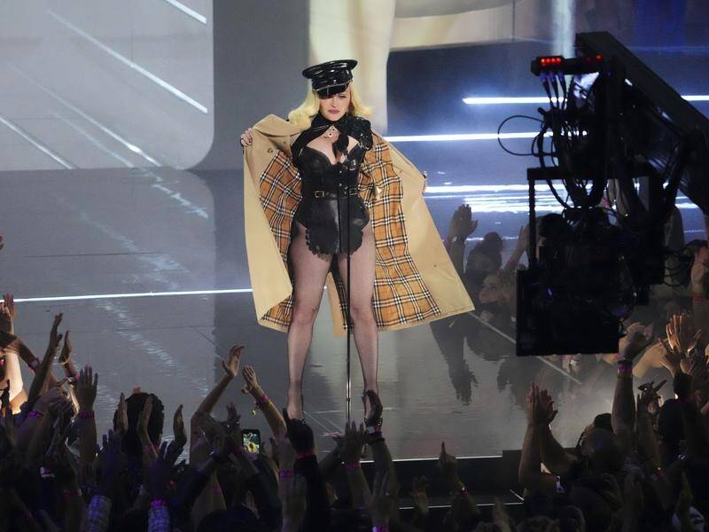 Madonna has made an appearance at the 2021 MTV Video Music Awards in New York City.