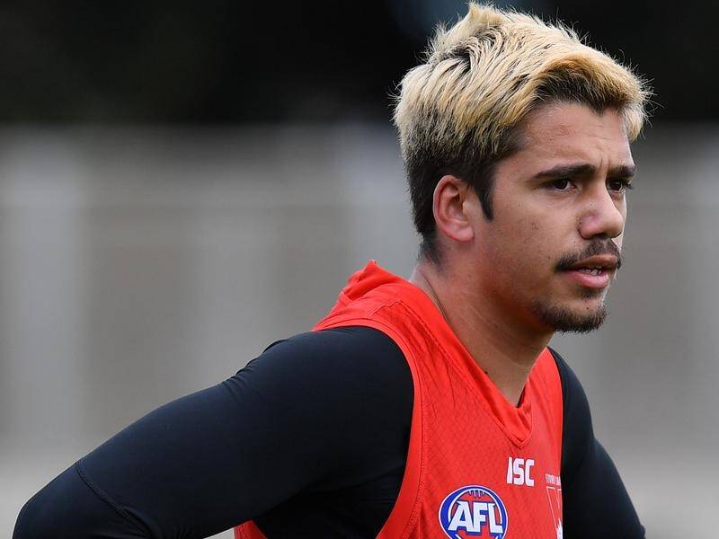 The Sydney Swans have stood down AFL player Elijah Taylor from all club commitments.