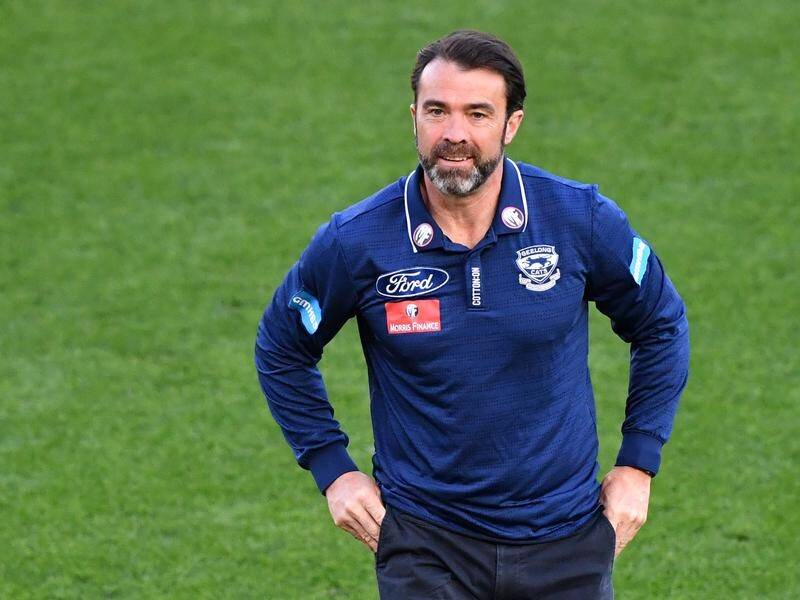 Geelong's Chris Scott is more bullish about his team's AFL chances now than the start of the season.