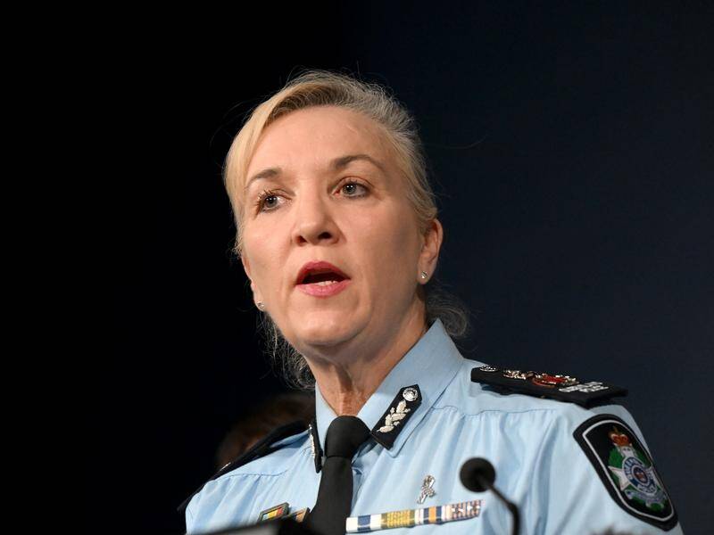 Katarina Carroll says the COVID-19 pandemic hindered her reforms of the Queensland Police Service. (Darren England/AAP PHOTOS)