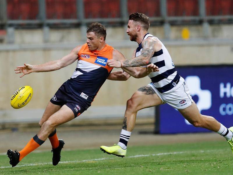 GWS defender Heath Shaw enjoyed the shortened AFL game in round one of the 2020 campaign.