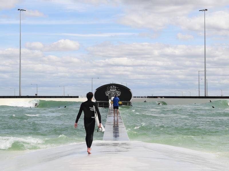 A $30 million wavepool in Melbourne is helping Australia's Tokyo Olympic Games-bound surfers.