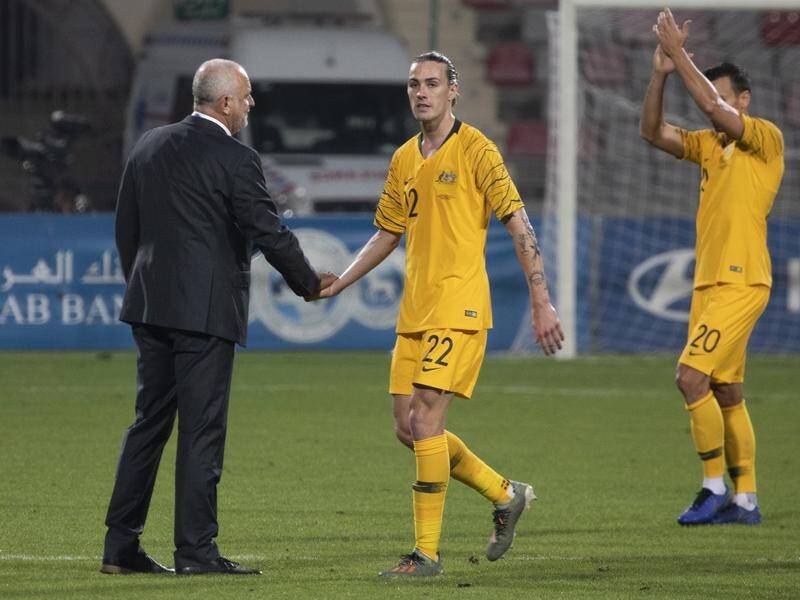 The Socceroos won a FIFA World Cup qualifier in Jordan for the first time in three attempts.