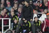 Mikel Arteta says he enjoys the support of fellow EPL managers despite being charged for dissent. (AP PHOTO)