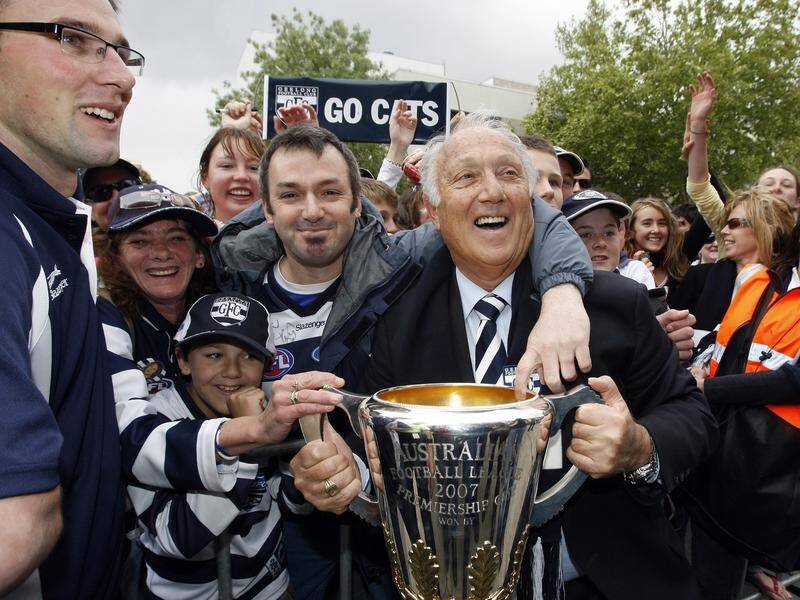 Ex-Geelong AFL president Frank Costa has died at the age of 83 after a battle with illness