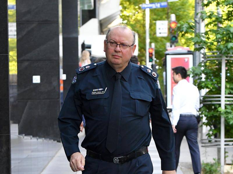 Victoria Police chief Graham Ashton is giving evidence for a second day at a royal commission.