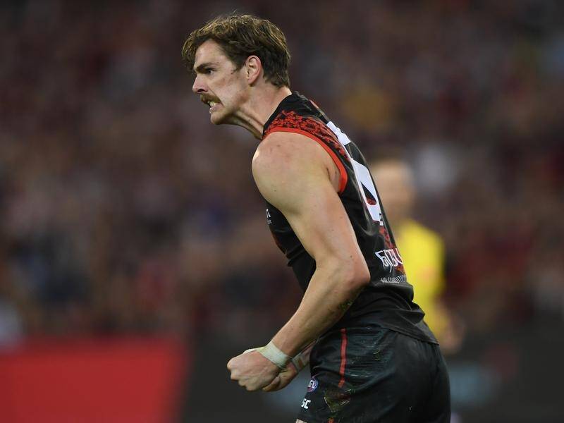 Joe Daniher has kicked 188 goals in 104 AFL games for Essendon since his debut in 2013.