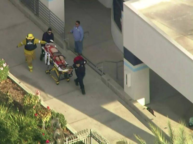 A gunman has opened fire at a California high school, killing two and injuring several others.