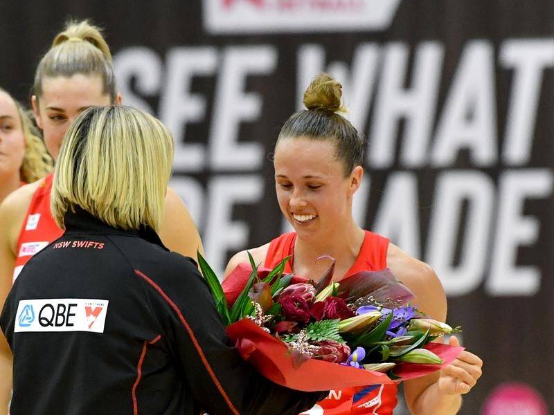 Paige Hadley celebrated her 100th Super Netball game in style with a NSW Swifts victory.