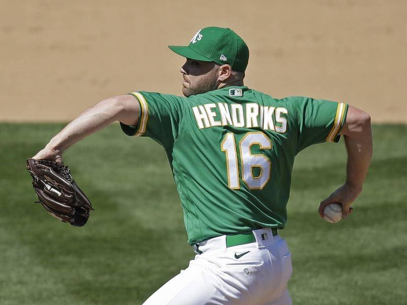Oakland Athletics pitcher Liam Hendriks cut his teeth in the Australian Baseball League.