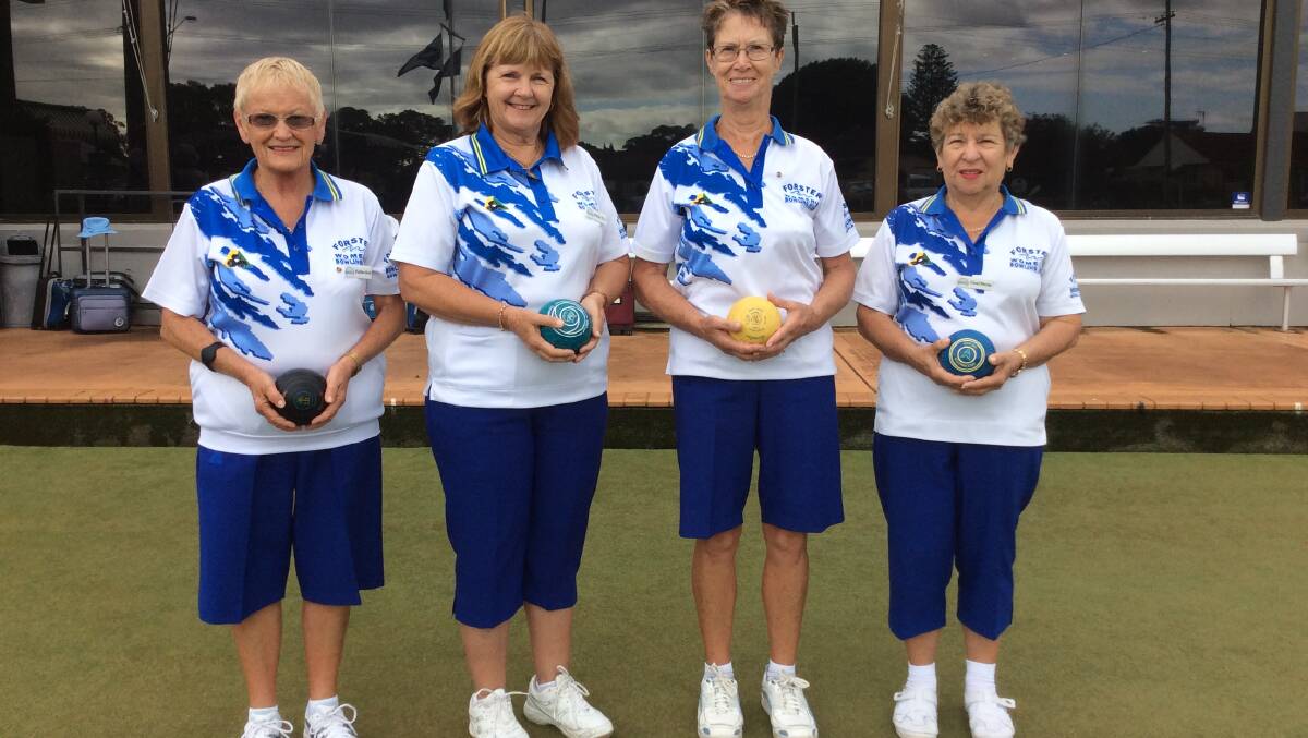 The big winners of our club are the mighty grade 5 ladies who won the flag. The team members are  Pauline Dale, Debbie Cary, Vereena Stafford and Coral Perrin.  