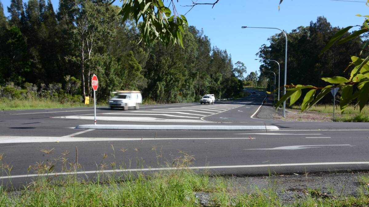 Work at the Blackhead Road intersection (pictured above) is now complete with a second project to address the sweeping bend near Spicers Road due for its final seal this month.