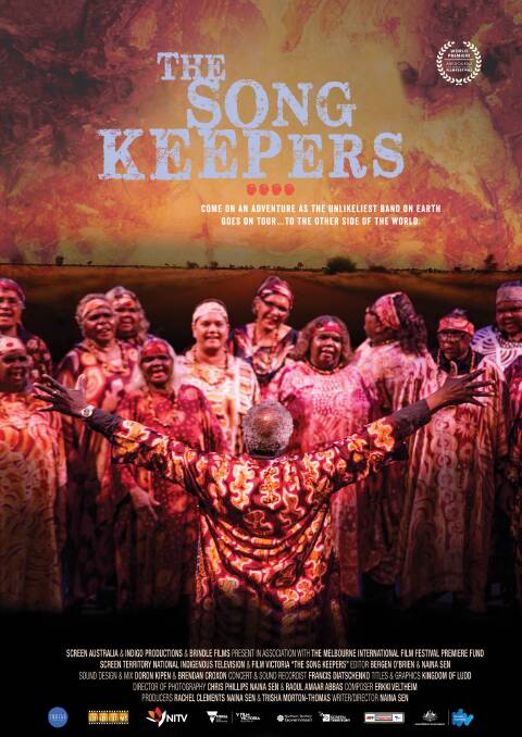 The Song Keepers will be streamed at Taree Library on October 16. The film is featured on free on demand streaming service Kanopy.