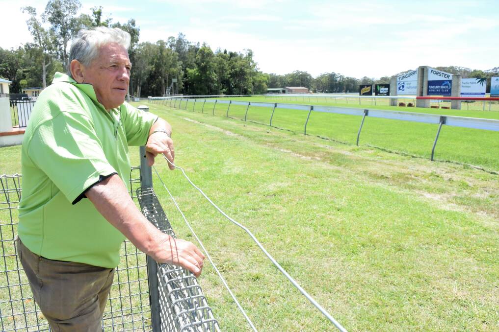 Garry McQuillan was instrumental in reviving the Tuncurry Forster Jockey Club.