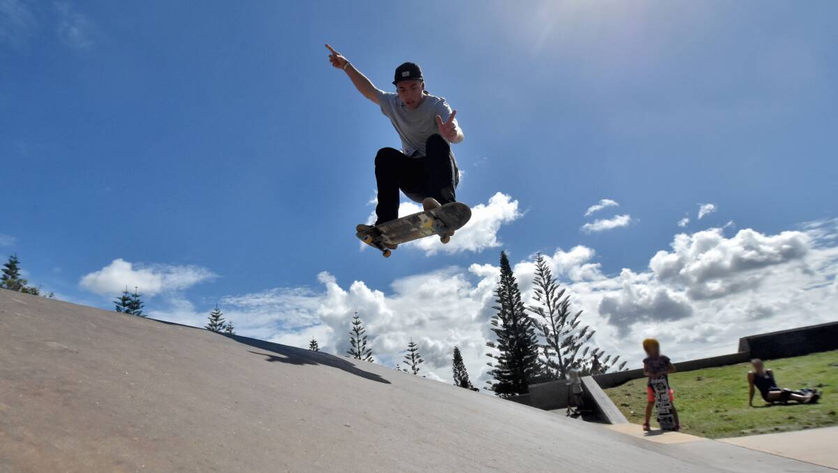 Bulahdelah students are helping decide what elements they want incorporated in the skate park. (File photo)
