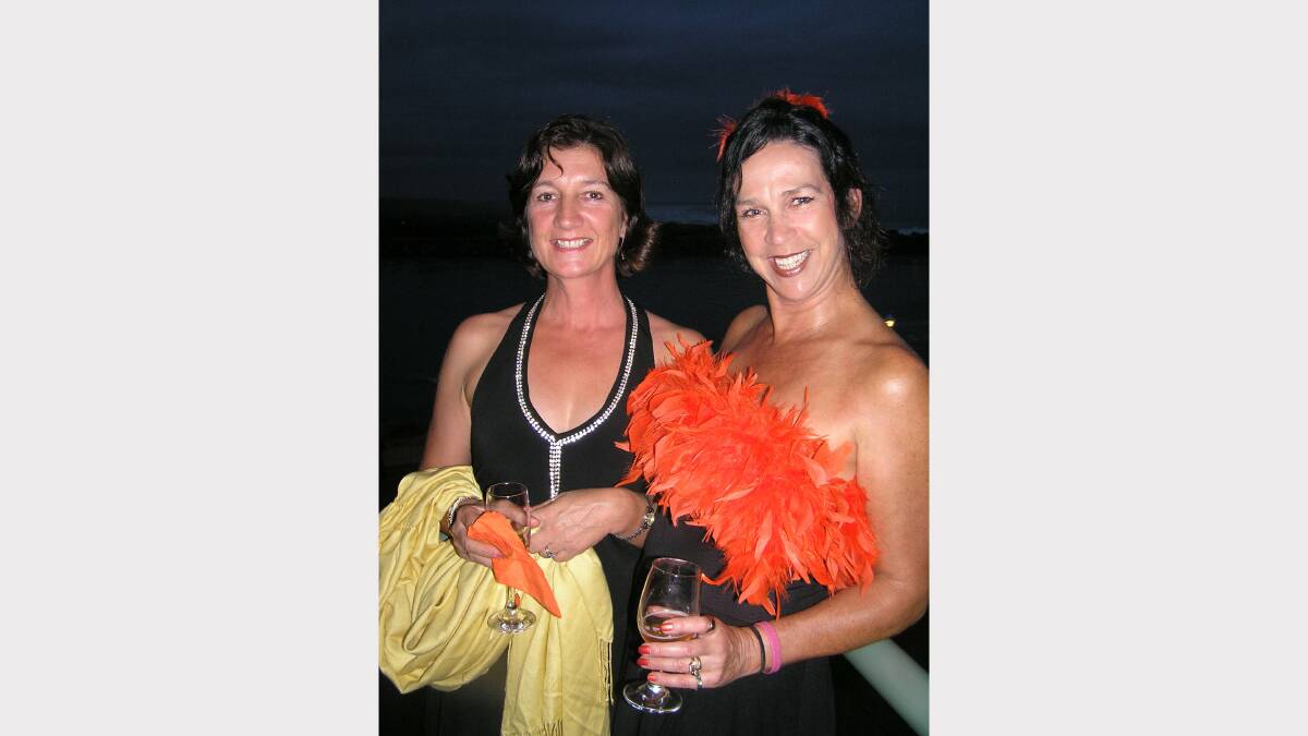 THROWBACK THURSDAY: Lynn Graham and Anne Curtis at the Breakwall Belles orange cocktail party in 2006