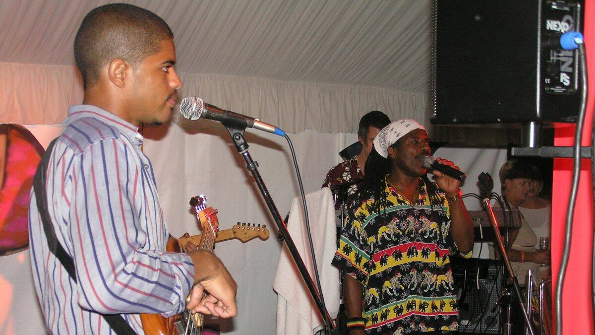 THROWBACK THURSDAY: Carribean Soul were the entertainment at the event 