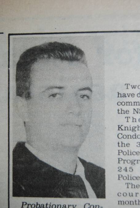 THROWBACK THURSDAY: probationary constable Nigel Knight. Mr Knight, who was a former Forster resident, graduated from the Police Recruit Education Program. He started work in Sydney on October 27, 1990. 