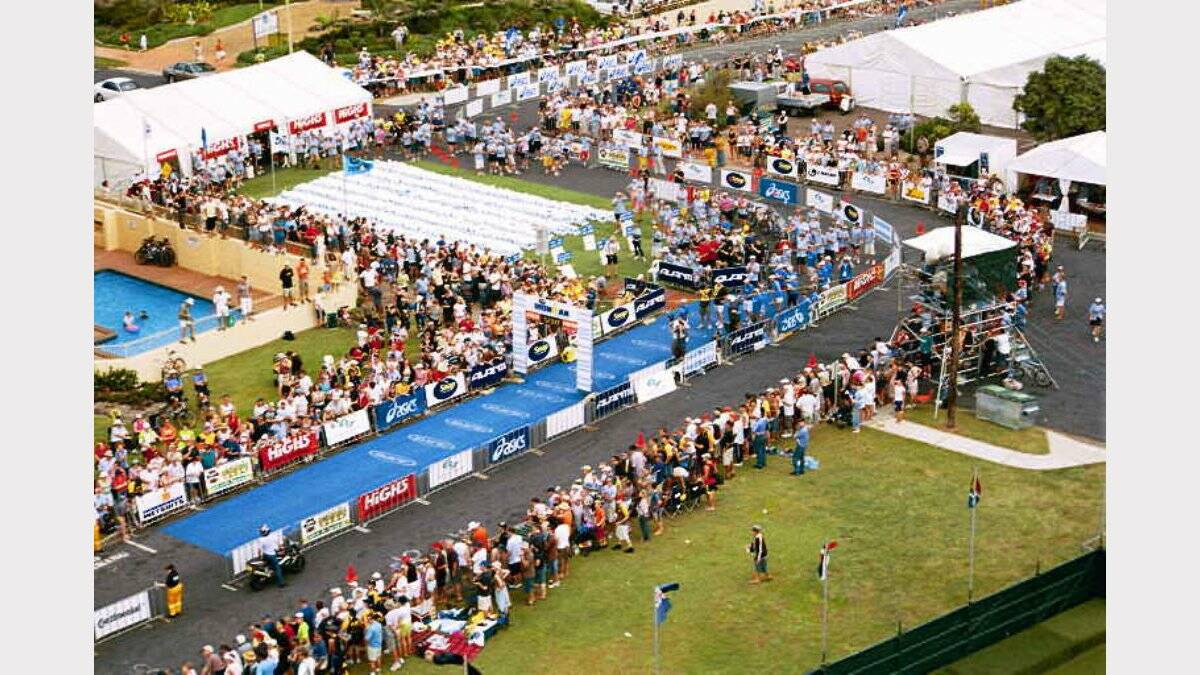 THROWBACK THURSDAY: Ironman 2004 when it was held in Forster, starting off at Forster Keys and finishing at Main Beach.